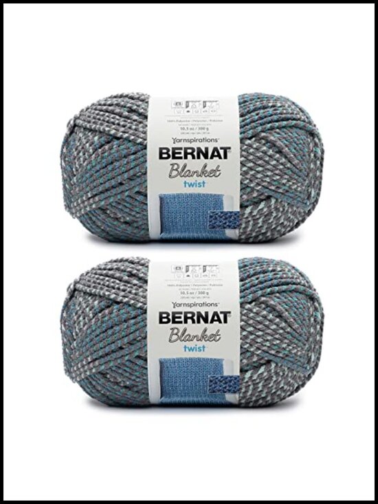 Other - Super Bulky Polyester Chenille Yarn - 2 Pack for Knitting Crochet